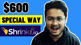 Shrinkmeio How To Earn 600 In Passive Income Link Shortener [upl. by Terrel]