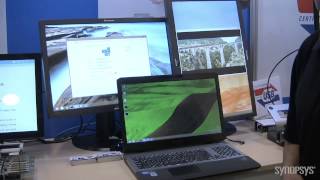 DisplayLink Demonstrates Worlds First 4K Video over USB 30 and USB 30 Phone Docking with Android [upl. by Werbel]