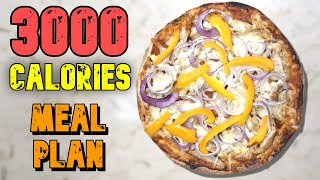 3000 Calorie Meal Plan [upl. by Maryjo]