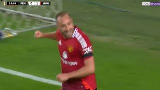 Christian Eriksen Goal Fenerbahçe Vs Manchester United 01 All Goals Analysis amp Highlights [upl. by Zurc]