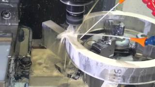 Tapping Aluminum on The CNC [upl. by Ibba]