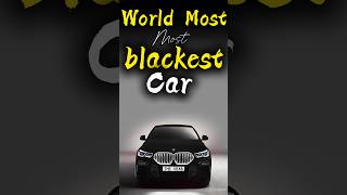 Worlds Most Blackest Car Ever made shorts [upl. by Blatman]