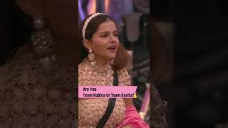 Kavita Kaushik amp Rubina Dilaik ugly verbal spat  Bigg Boss 14  बिग बॉस 14 [upl. by Aynahs]