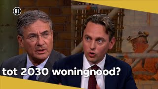 Hoe lossen we de woningcrisis op  Maxime Verhagen en Henk Nijboer  Buitenhof [upl. by Odnamla]