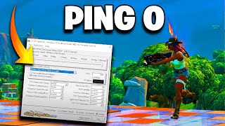 How To get 0 PING in Fortnite Season OG  Ping GUIDE [upl. by Airtemak713]