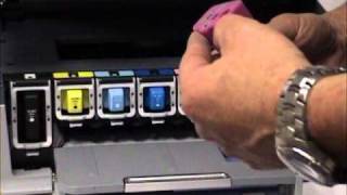 How to Install an HP Ink Cartridge In HP C5180 Printer [upl. by Sheeran]