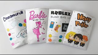 Blind Bags Paper  Unboxing All Editions   ASMR Paper Squishies  Satisfying Opening Blind Bags [upl. by Rogerson]