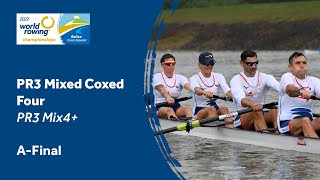 2022 World Rowing Championships  PR3 Mixed Coxed Four  AFinal [upl. by Irehc]