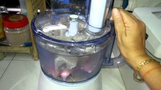 Philips Food Processor  Making ice cream [upl. by Klarika]