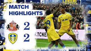 Highlights  Sunderland 22 Leeds United  EFL Championship [upl. by Collen]