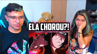 REACT Rap do Itachi Naruto  ESSA DOR QUE CAUSEI  NERD HITS [upl. by Cirdet72]