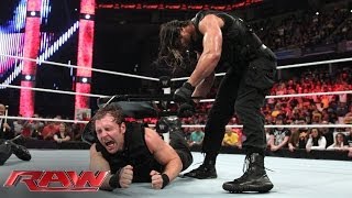 The Shield implodes Raw June 2 2014 [upl. by Aniluj]