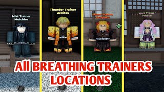 All Breathing Trainer Locations In Weak Legacy 2  Roblox [upl. by Darrick]