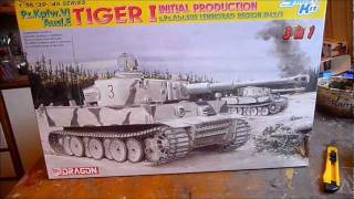 Dragon Tiger I Initial Production in 135 scale Part I [upl. by Redmond]