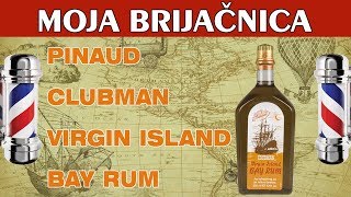 Pinaud Clubman Virgin Island Bay Rum aftershave [upl. by Olethea]