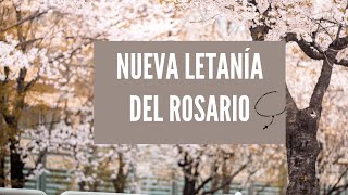 Nueva Letanía del Rosario🌻 3 invocaciones añadidas por el Papa Francisco [upl. by Estey684]