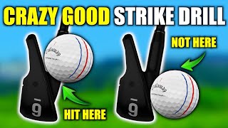 Start Flushing Your Irons EVERY TIME  Simple Golf Swing Drill [upl. by Suinotna443]