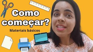 Como trabalhar com papelaria personalizada  Equipamentos [upl. by Bamby]