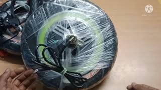 12inch 36v48v 350w Electric scooter hub motor with front wheel [upl. by Mayer788]