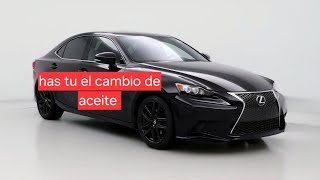 2014 Lexus IS250 AWD 25L V6 autos automotriz automobile mechanic fypage fyp [upl. by Mert839]