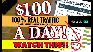 🤑FREE TRAFFIC💥How to Use Herculist Plus for Affiliate Marketing💥 Herculist Plus Review Video 2022 [upl. by Carine198]