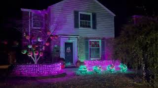 Waverider 2024 Halloween Light Show [upl. by Novanod113]