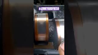 Chewed up camshaft in a HEMI 57junkyardfresh [upl. by Hsivat]