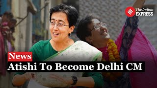 Atishi Marlena Elected AAP Leader Set to Become New Delhi Chief Minister  Delhi New CM [upl. by Naahsar]