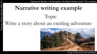 Introduction to Narrative writing [upl. by Heffron]