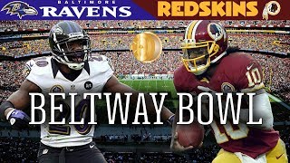 The Beltway Bowl Ravens vs Redskins 2012  NFL Vault Highlights [upl. by Salokkin]