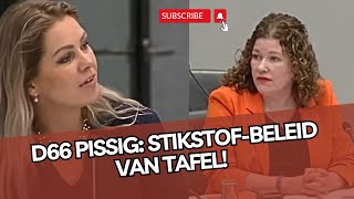 BBBminister Wiersma vs pissige linkse deugers Stikstofbeleid van tafel [upl. by Hamilton]