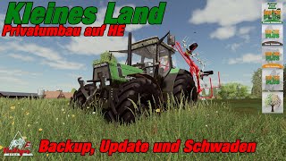 LS19  Kleines Land  3 Backup Update und Schwaden  Privatumbau auf Horse Extension HD [upl. by Niall]