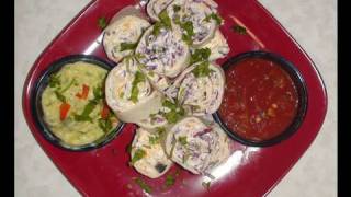 Tortilla Rollups or Fiesta Roll Ups Recipe Video by Bhavna  Perfect Potluck [upl. by Unni]