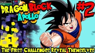 THE FIRST CHALLENGES REVEAL THEMSELVES  Dragon Block C Apollo Minecraft DBZ Server  Episode 2 [upl. by Oilla]