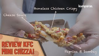 Review KFC Mini Chizza Perpaduan Boneless Chicken dengan Topping Pizza [upl. by Ulda859]