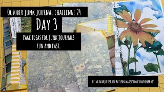 Saturday Zorro pull out page and other Fun page ideas for junk journals oodaatjjc24 [upl. by Thekla881]