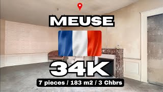 ENG SUB Meuse  € 34500  Maison 7 pieces 3 chbrs 183 m2 [upl. by Jurdi]