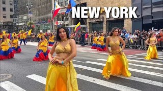 Desfile de la Hispanidad de Nueva York 2024 v1 [upl. by Macmahon]