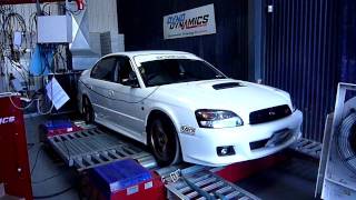 Subaru B4 RSK Twin Turbo Dyno [upl. by Ury]