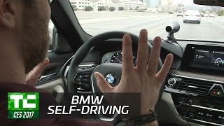 BMWs 5 series prototype with Personal CoPilot [upl. by Alleuqram]