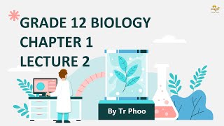 Grade 12 Biology Chapter 1 Introduction to Biology Part 7 [upl. by Quennie]