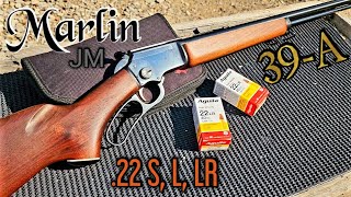 Marlin 39A Golden Review amp Shoot 22LR SLLR [upl. by Eenaej]