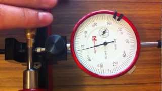 Hornady LockNLoad Concentricity Gauge correcting bullet runout [upl. by Sarid]