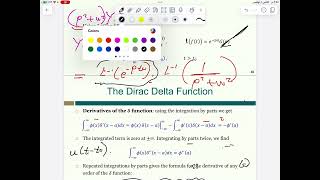 The Dirac delta function and green function [upl. by Irmina]