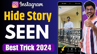 How to Hide Story Seen on Instagram  Instagram Ki Story Bina Seen Kiye Kaise Dekhe [upl. by Buckels]