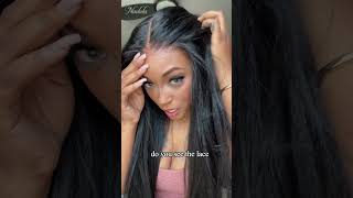 Nadula Yaki Straight Put On and Go Glueless Lace Wig [upl. by Allie105]