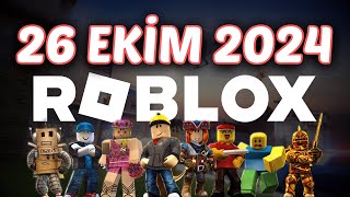 26 Ekim 2024  Roblox Haberleri [upl. by Marylinda425]