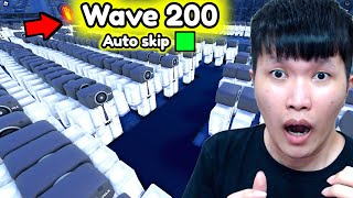 1000 BASIC SPEAKERMAN vs ENDLESS MODE DI TOILET TOWER DEFENSE ROBLOX [upl. by Anahsal847]