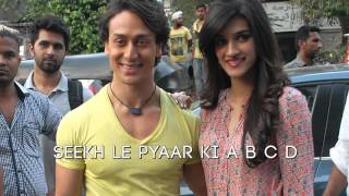 Whistle Baja  Heropanti  Manj Nindy Kaur Feat Raftaar  Tiger Shroff Kriti Sanon [upl. by Reidar]