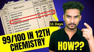 FULL MARKS in Chemistry Board Exam in just 11 Days  Possible ✅ [upl. by Mourant]